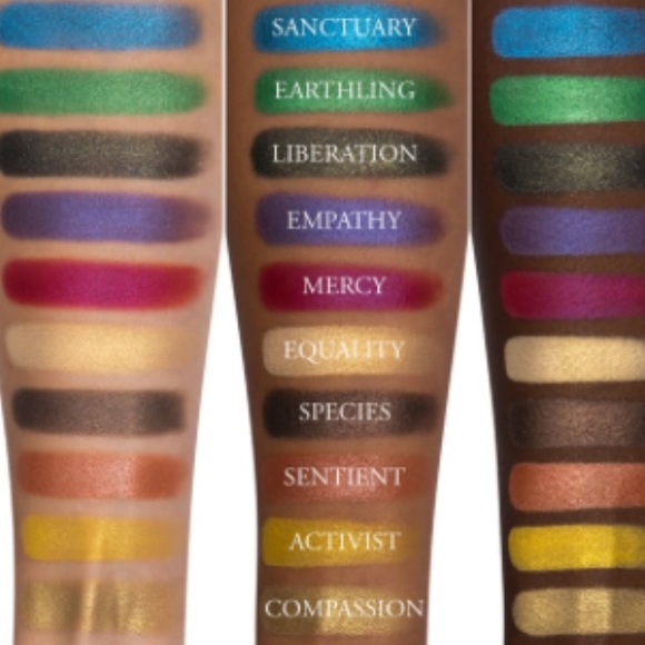 Kat Von D KVD Vegan Love Eyeshadow Palette BNIB - Picture 6 of 14